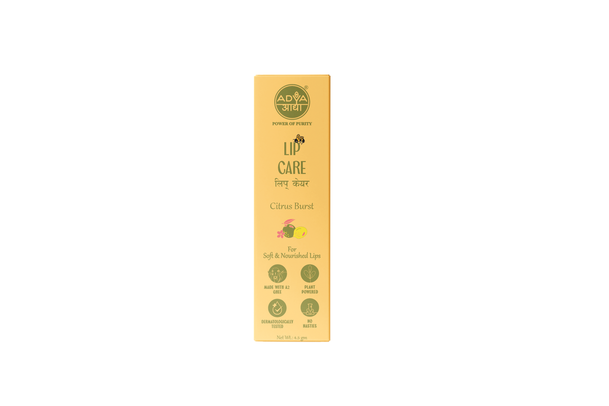 Adya Herbal Citrus Brust 4.5 G Lip Balm Stick