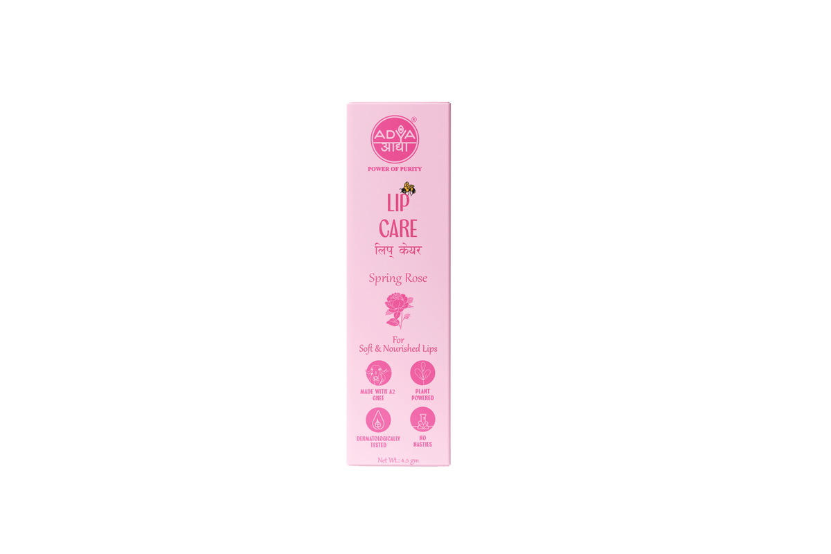 Adya Herbal Spring Rose 4.5 G Lip Balm Stick
