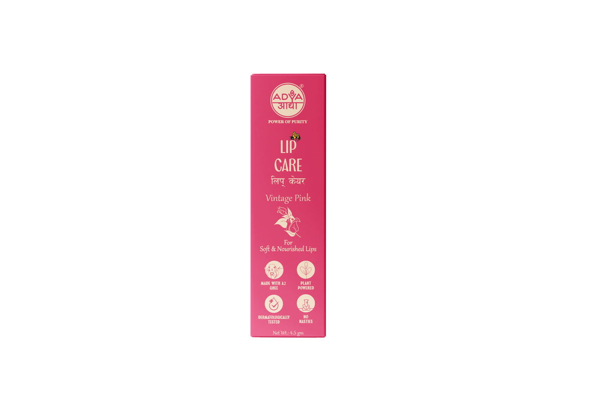 Adya Herbal Vintage Pink 4.5 G Lip Balm Stick